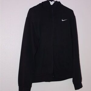 Nike Black Zip-Up Jacket/Sweater